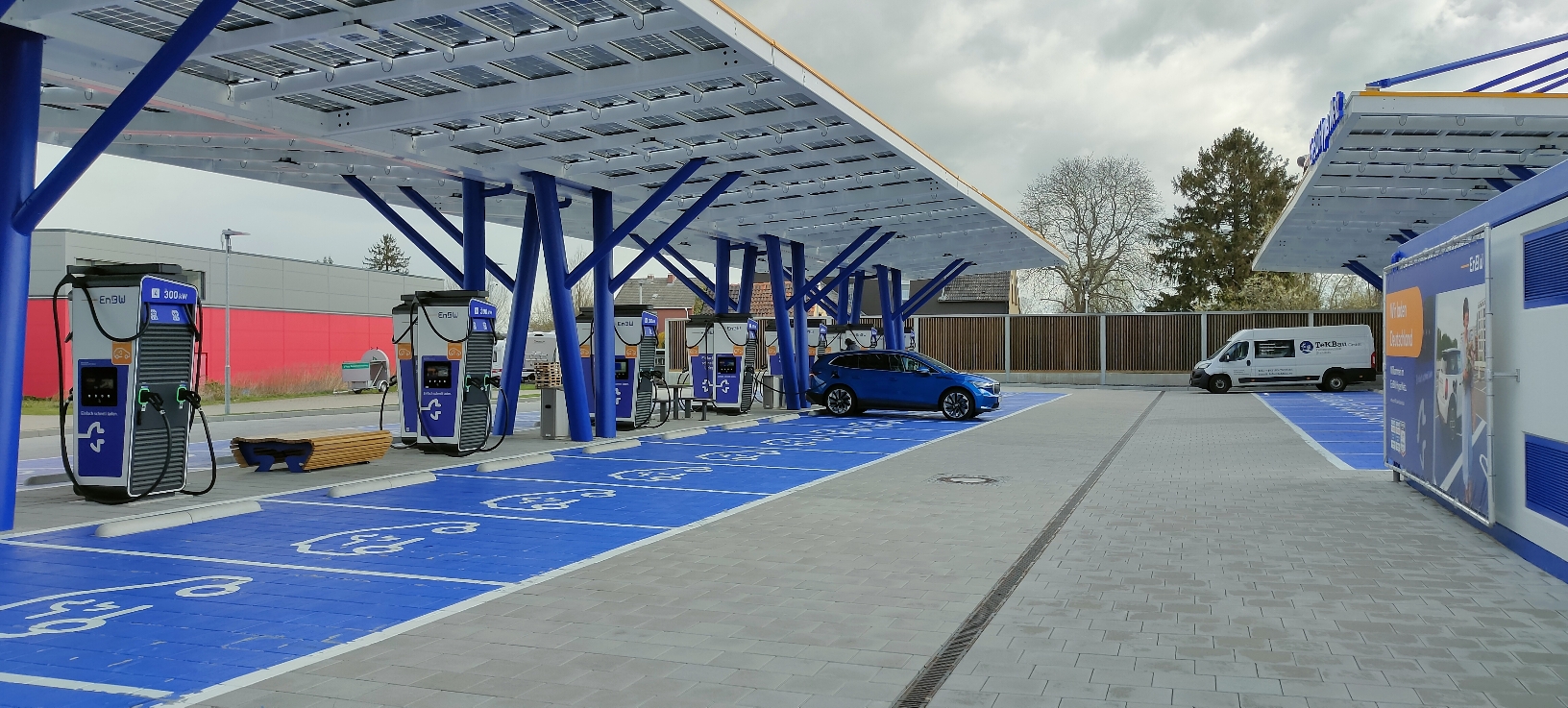 Europas größter Ladepark EnbW Kamen