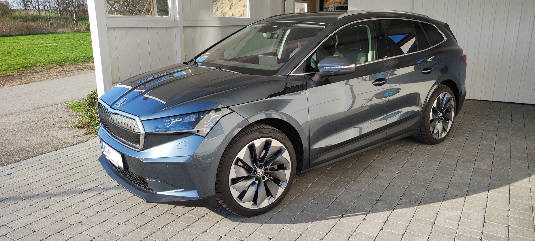 mit Keramikspray eingelassen