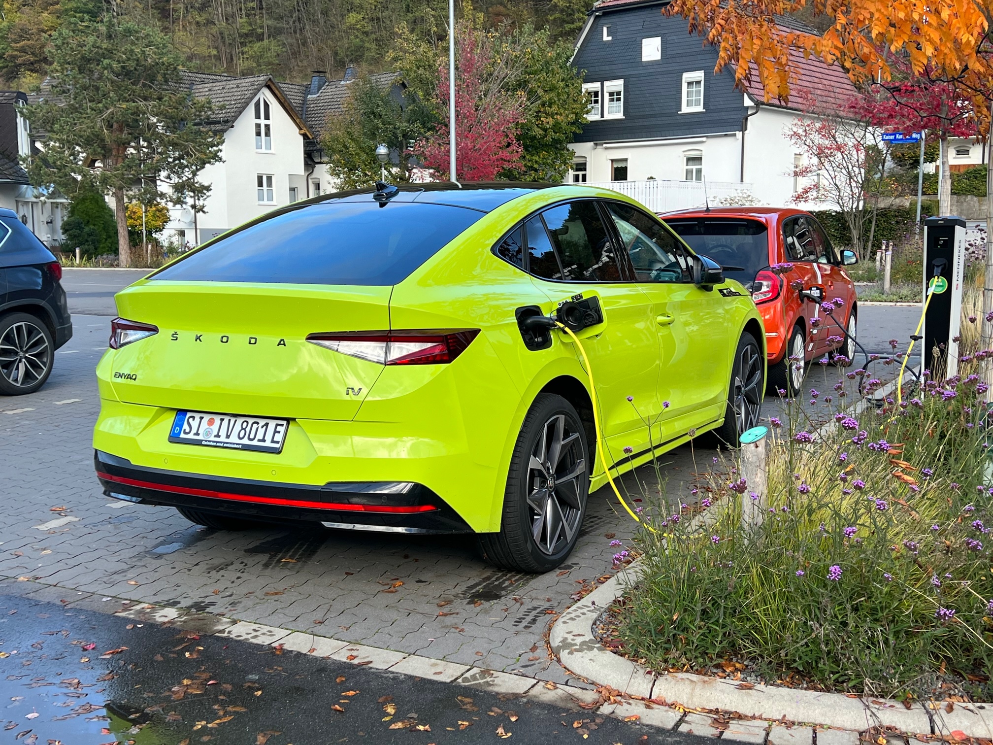 Heute Frühstück im GartenCenter Kremer in Lennestadt und draußen gibts Gratis-Strom