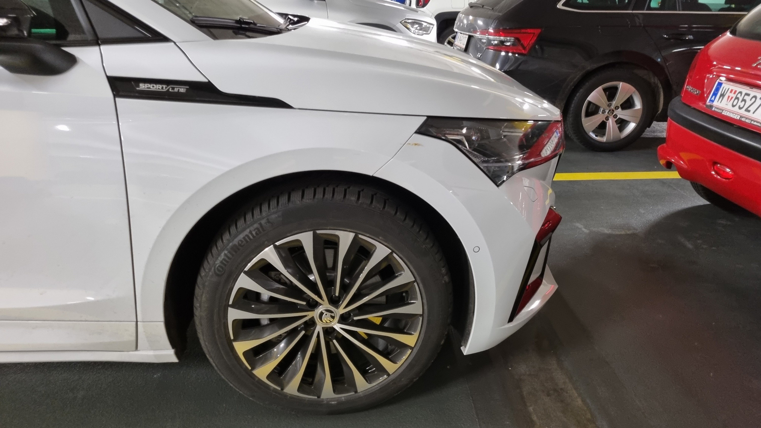 Winterschuhe auf Skoda Asterion 20"