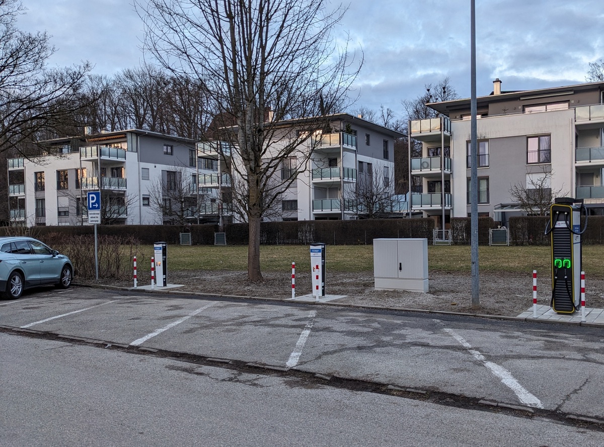 Mühldorf, Parkplatz am Krankenhaus