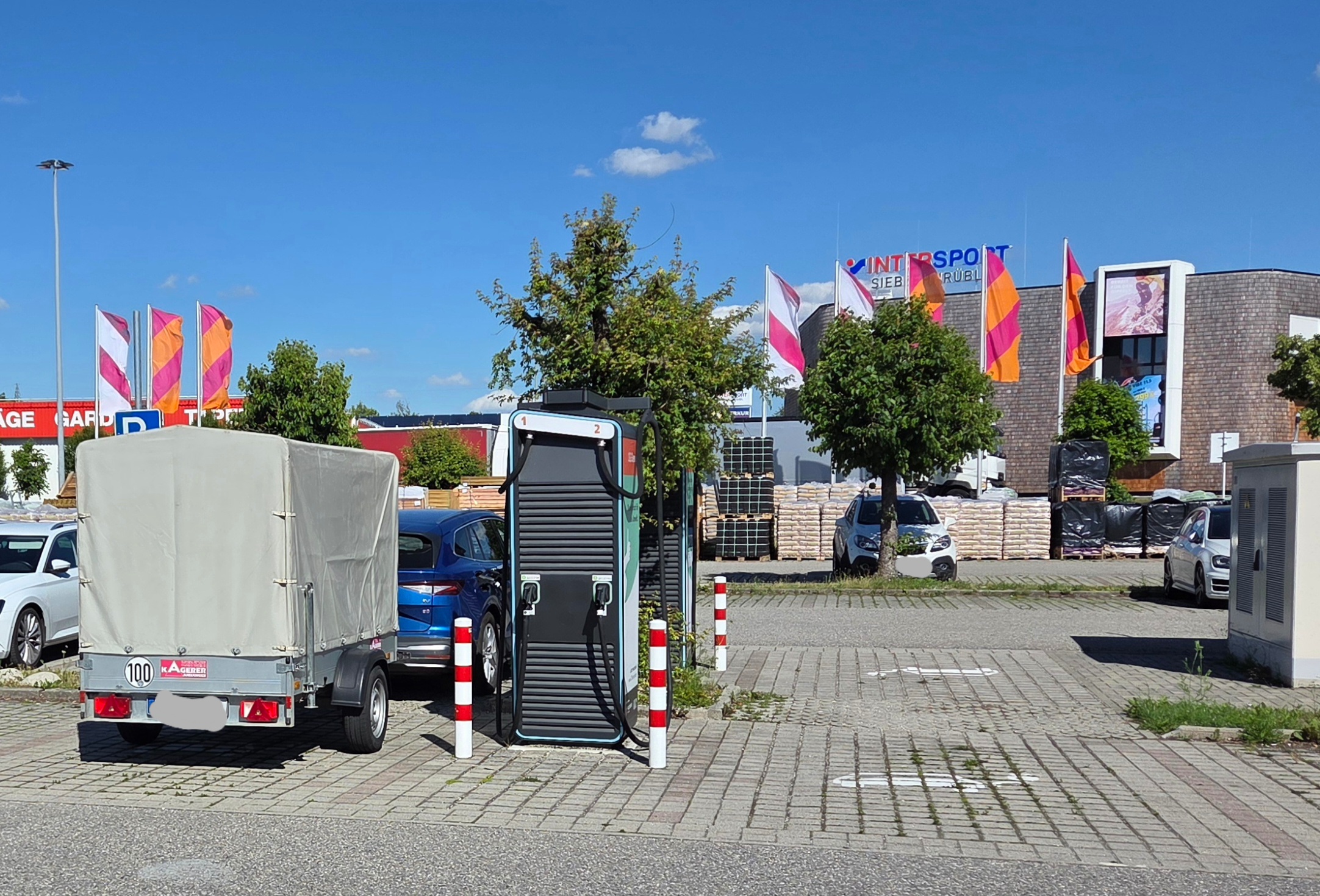 Laden in Altötting auch mit Anhänger