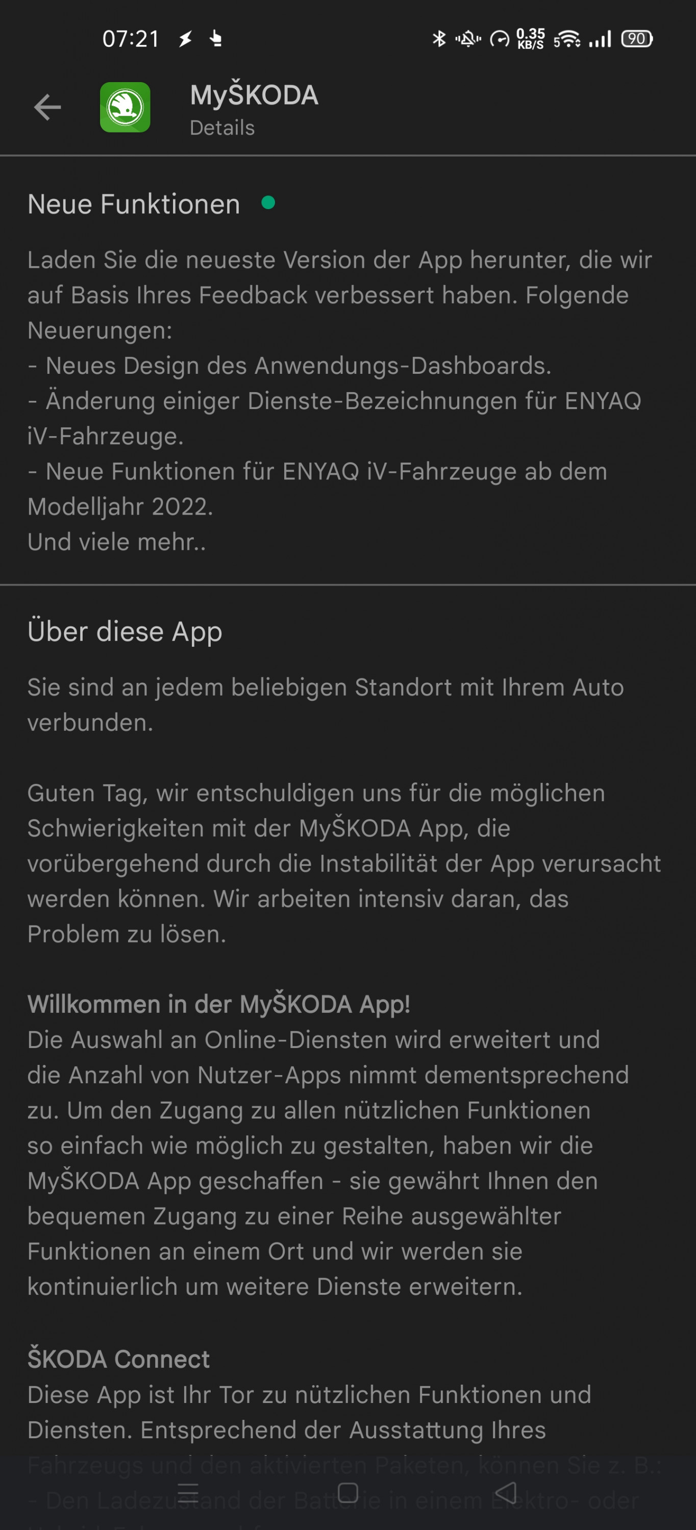 MySkodaApp 5.0.1