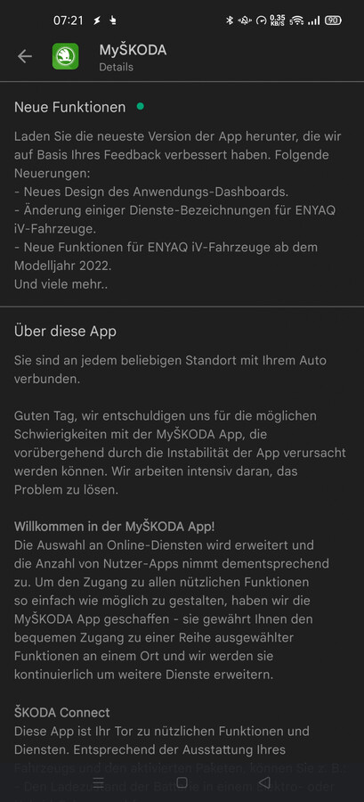 MySkodaApp 5.0.1