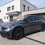 Skoda Enyaq Coupé RS iV in Graphitgrau