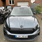 Skoda Logo schwarz matt/glanz