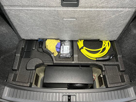 Der Blick auf den Sub samt Enyaq Transportpaket