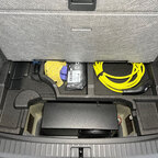 Der Blick auf den Sub samt Enyaq Transportpaket