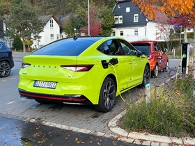 Heute Frühstück im GartenCenter Kremer in Lennestadt und draußen gibts Gratis-Strom