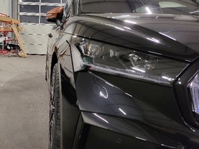 Winterreifen & Distanzscheiben montiert