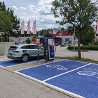 Traunreut, neuer Schnelllader