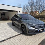 Skoda Enyaq Coupé RS iV in Graphitgrau