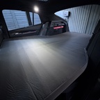 Qeedo Cloudmat Y, Innenansicht, Heckklappe geöffnet