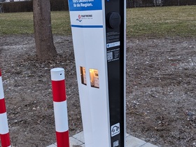 Mühldorf, Parkplatz am Krankenhaus