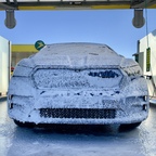 erstes Schaumbad gegönnt