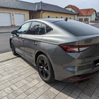 Skoda Enyaq Coupé RS iV in Graphitgrau